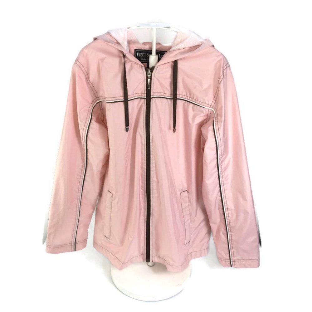 Vintage Fleet Street Windbreaker Hooded Jacket